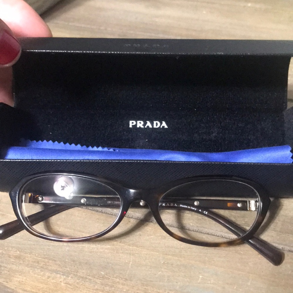 Prada Tortoise Frames - image 8